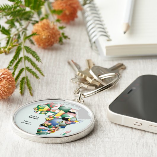 Feier zum Thema "Afrika in Flags Design" Schlüsselanhänger (Seite)