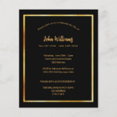 Feier zur Beerdigung des schwarzen Fotos (Vorderseite)