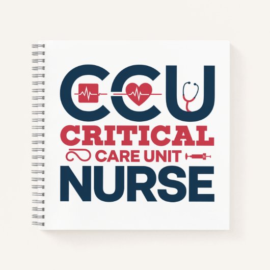 Feier zur Beförderung einer CCU-Krankenschwester Notizblock (Vorderseite)