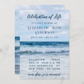 Feier zur Einladung zur Beerdigung von Lebensfotog (Vorne/Hinten)