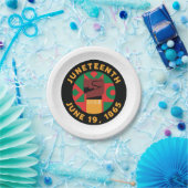 Feier zur Feier zum Gedenken an Freiheit und Pappteller (Party)