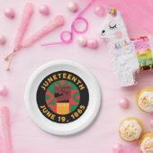 Feier zur Feier zum Gedenken an Freiheit und Pappteller (Party)