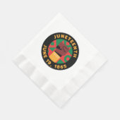 Feier zur Feier zum Gedenken an Freiheit und Serviette (Ecke)