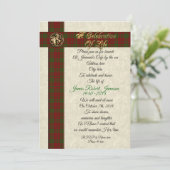 Feier zur Gedenkveranstaltung für den Menschen Einladung (Stehend Vorderseite)