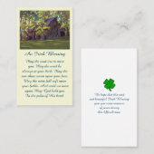 Feier zur Lebensbildkarte Visitenkarte (Vorne/Hinten)