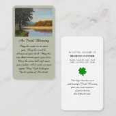 Feier zur Lebensmerkmal-Karte Visitenkarte (Vorne/Hinten)