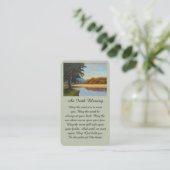 Feier zur Lebensmerkmal-Karte Visitenkarte (Stehend Vorderseite)