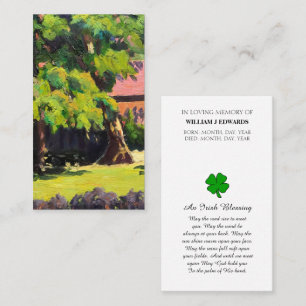 Feier zur Lebensmerkmal-Karte Visitenkarte