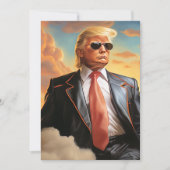 Feier zur Präsidentschaftswahl Einladung (Vorderseite)