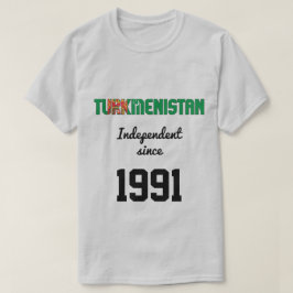 Feier zur Unabhängigkeit der Flagge Turkmenistans T-Shirt