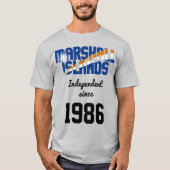 Feier zur Unabhängigkeit der Marshallinseln T-Shirt (Vorderseite)