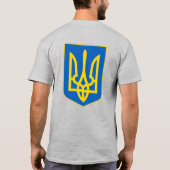 Feier zur Unabhängigkeit der Ukraine T-Shirt (Rückseite)