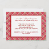 Feierabend Cookie Backen Party Einladungen (Rückseite)