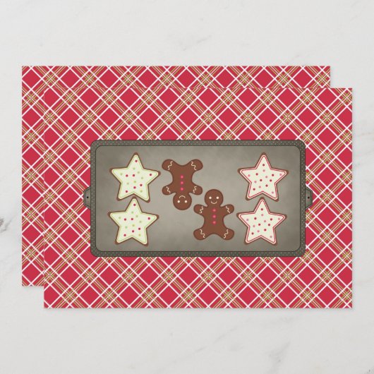 Feierabend Cookie Backen Party Einladungen (Vorne/Hinten)