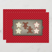 Feierabend Cookie Backen Party Einladungen (Vorne/Hinten)