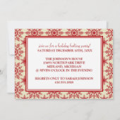 Feierabend Cookie Backen Party Einladungen (Rückseite)