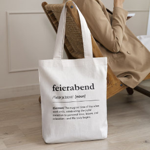 Feierabend Definition Deutsches Wort Entspannen Mi Tragetasche