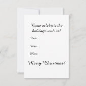 Feierabend Einladung (individuell einstellbar) (Rückseite)