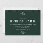 Feierabend Einladung Weihnachts-Party Einladung (Vorderseite)