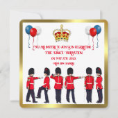 Feierabend Einladung zur Krönung (Vorderseite)