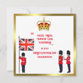 Feierabend Einladung zur Krönung (Rückseite)