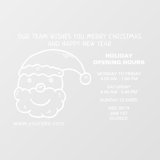 Feierabend Fensteraufkleber (Blatt)