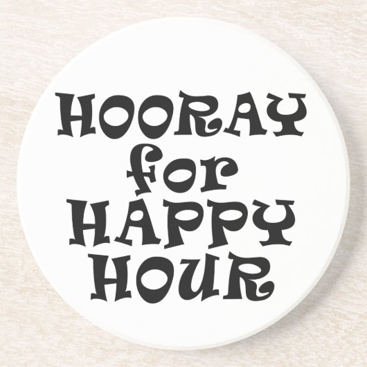 Feierabend für den Happy-Hour-Untersetzer Untersetzer (Vorne)