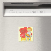 Feierabend für Sie Retro Valentine Magnet (In Situ (Geschirrspüler))