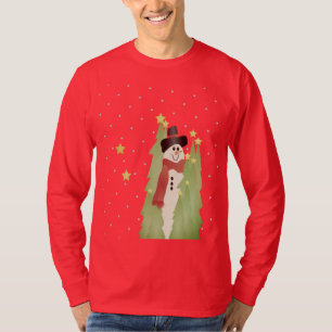 Feierabend mit Schneemann T-Shirt
