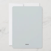 Feierabend mit Schulfisch-Absolvent Feiertagskarte (Rückseite)