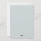 Feierabend mit Schulfisch-Absolvent Feiertagskarte (Rückseite)