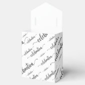 Feierabend schwarz auf weiß geschenkschachtel (Geöffnet)