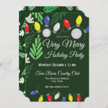 Feierabend Sehr fröhlich gefärbte Ferien-Lichter