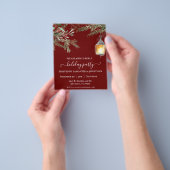 Feierabend Weihnachten Winter Pine Drop Flyer (Gruppe)