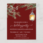 Feierabend Weihnachten Winter Pine Drop Flyer (Vorne)