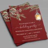 Feierabend Weihnachten Winter Pine Drop Flyer