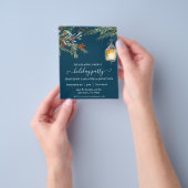 Feierabend Weihnachten Winter Pine Drop Flyer (Gruppe)