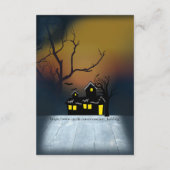Feierabend zu Halloween Begleitkarte (Rückseite)