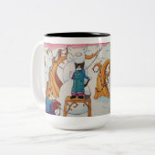 Feierabend Zweifarbige Tasse (Vorderseite Links)