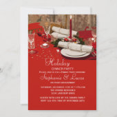 Feierabendessen Party Einladung (Vorderseite)