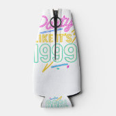 Feiere als wäre 1999®™ – Neon Voltage Flaschenkühler (Rückseite)