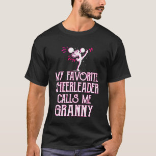Feiere, dass meine Lieblingscheerleaderin mich Oma T-Shirt