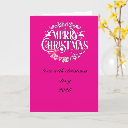 Feiere die Magie Karte (Gelbe Blume)