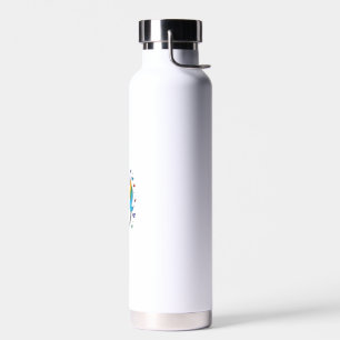 Feiere glückliche 9 Jahre alte Geburtstagsfeier fü Trinkflasche