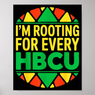 Feiere jede HBCU-Hemd historische schwarze Poster