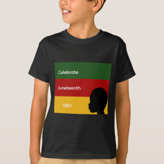 Feiere Juneteenth 1865 Kinder T-Shirt