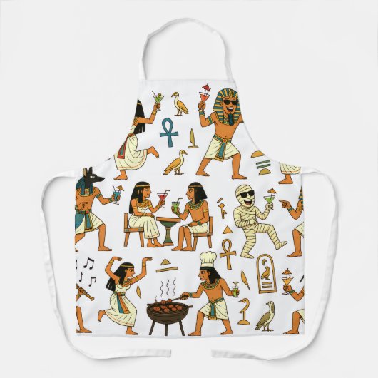 Feiere wie ein Ägypter Schürze (Vorderseite)