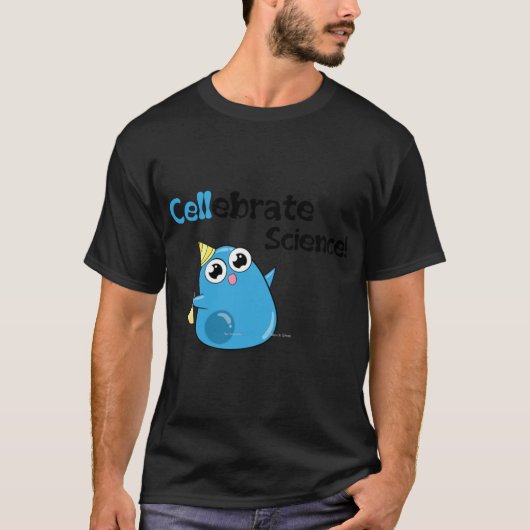 Feiere Wissenschaft retro T-Shirt (Vorderseite)