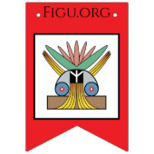 FEIERFRIEDEN WIMPELKETTE (Dritte Fahne)