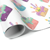 Feierkuchen Geschenkpapier (Rolleneckpunkt)